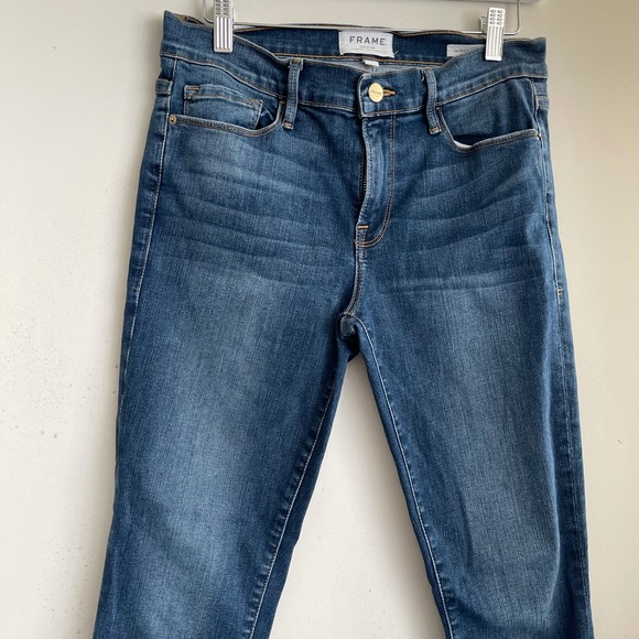 Frame Denim Le Skinny De Jeanne Jean in Woodbine - Picture 7 of 8